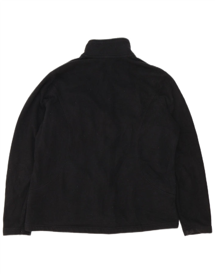 Jachetă fleece pentru femei Marks & Spencer UK 16, mare, negru, poliester