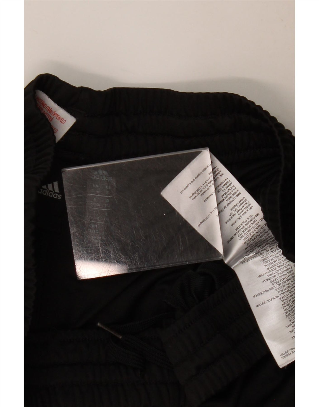 Pantaloni scurți sport Aeroready ADIDAS 15-16 ani poliester negru