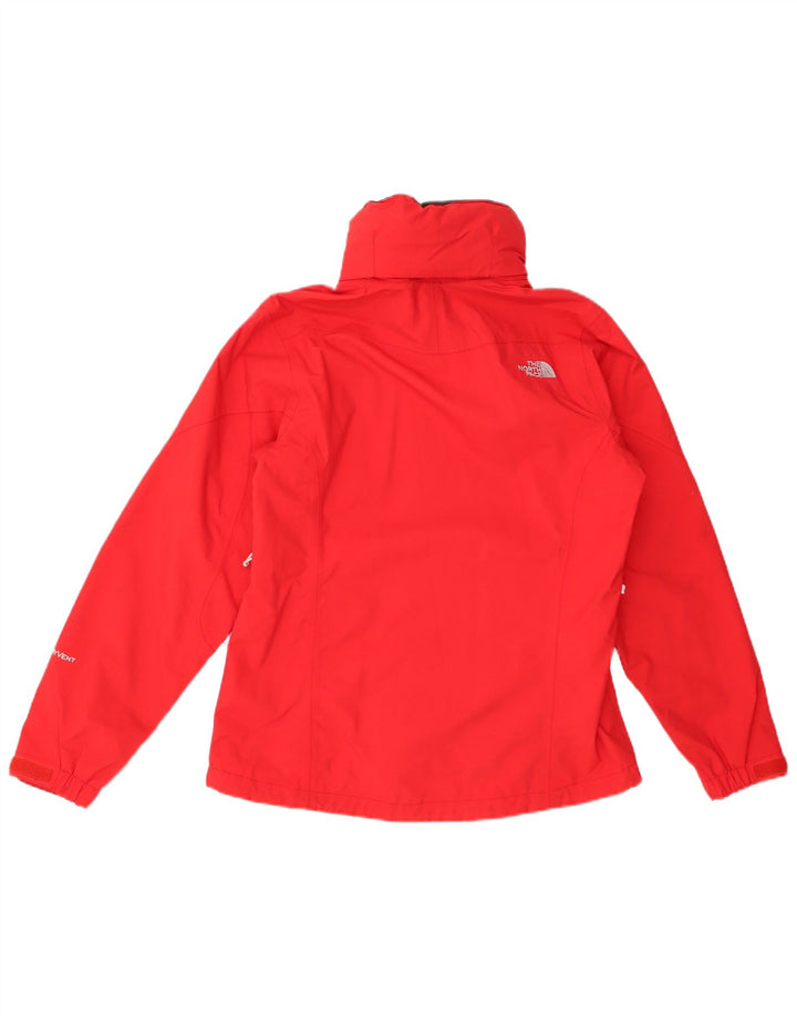 The NORTH FACE Jachetă de ploaie Hyvent oversized cu glugă pentru femei UK 36 Small Red