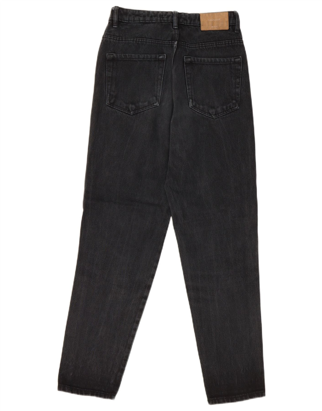 Blugi de damă cu talie înaltă ZARA EU 32 2XS W22 L26 Negri