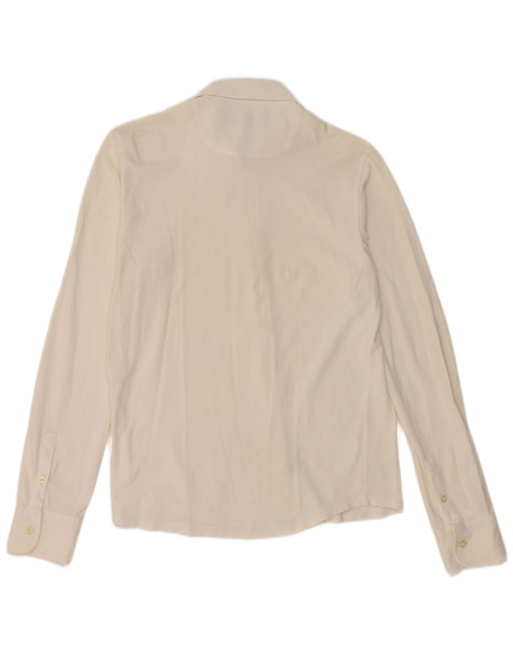 Cămașă pentru bărbați Brooksfield Slim Fit IT 48 Small White