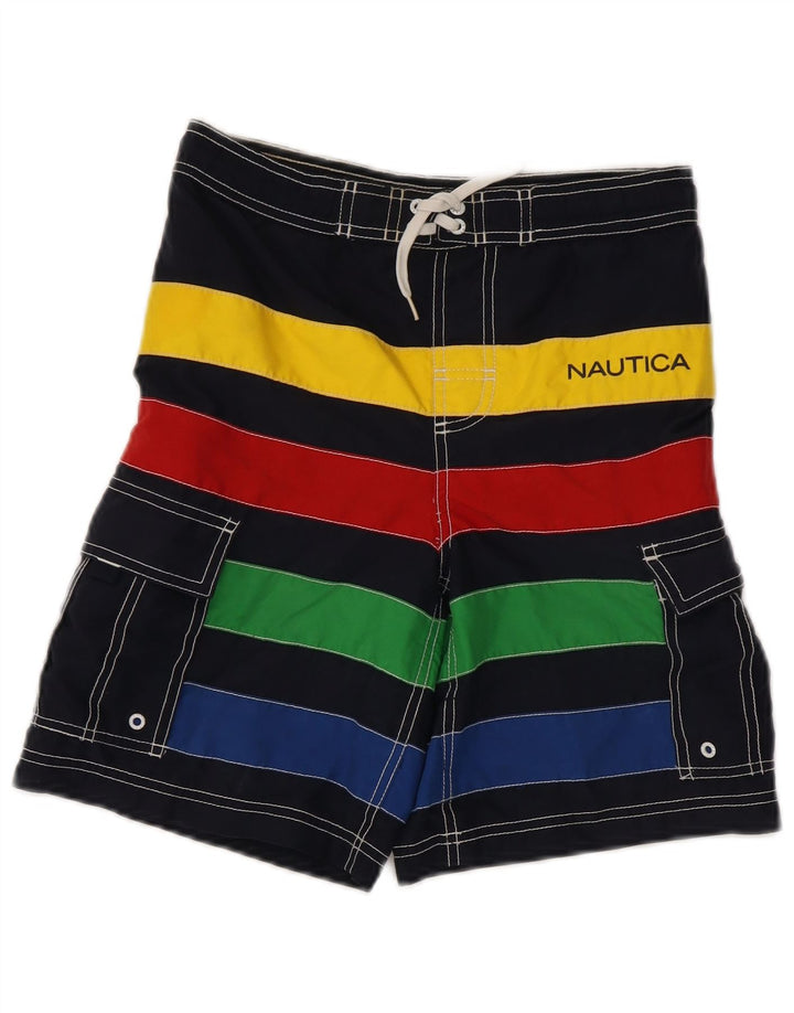 Nautica Pantaloni Scurt De Inot Baieti 11-12 Ani Multicolori In Dunge