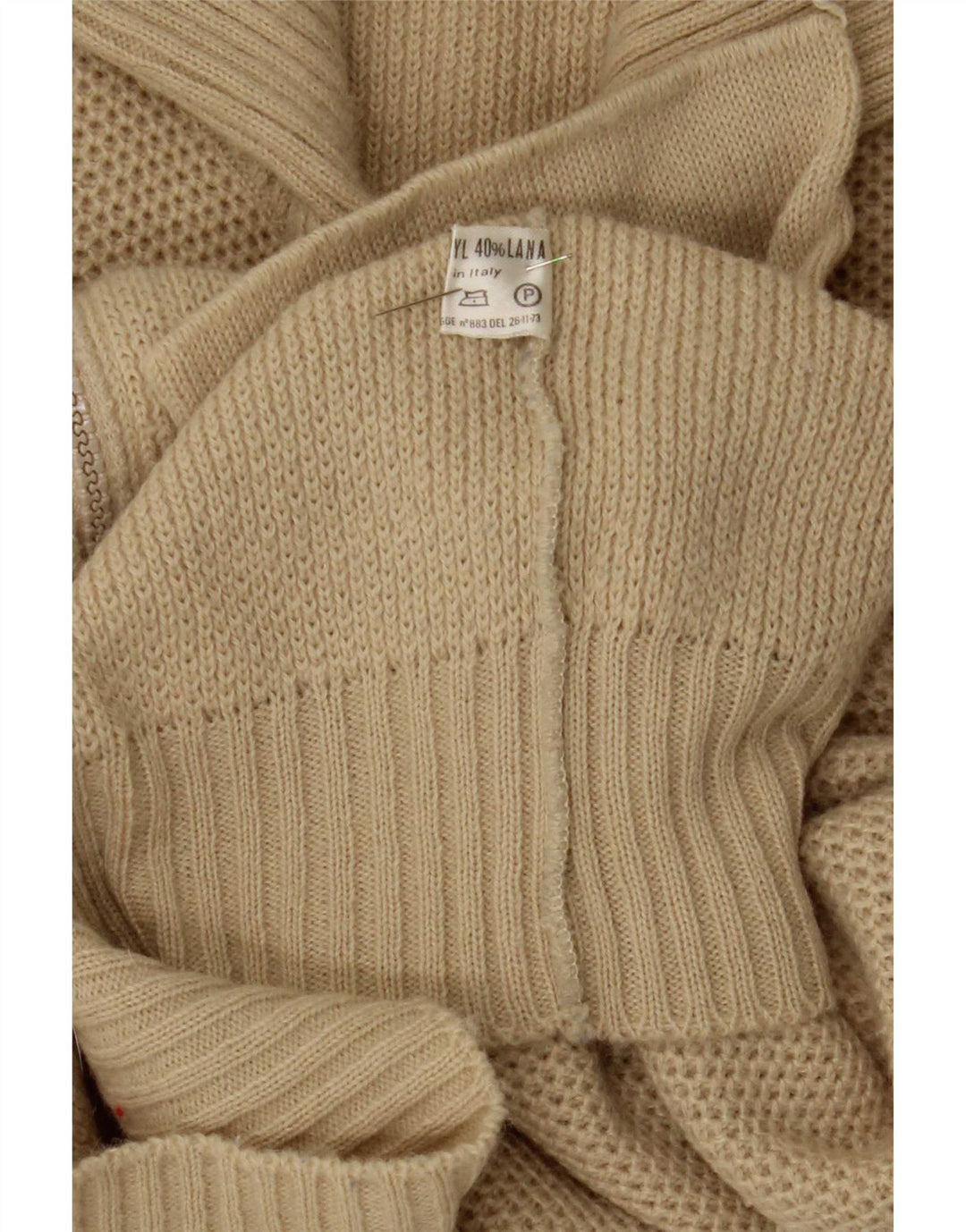 Pulover cardigan pentru bărbați Gordon, poliester mediu bej