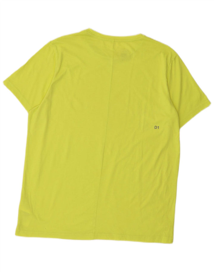 Tricou grafic Asics pentru bărbați Top XL Poliester verde