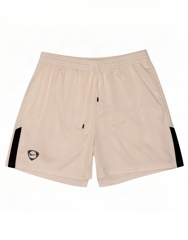 Pantaloni scurți sport Nike pentru bărbați, mari, alb, din poliester