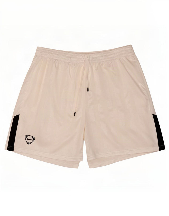 Pantaloni scurți sport Nike pentru bărbați, mari, alb, din poliester