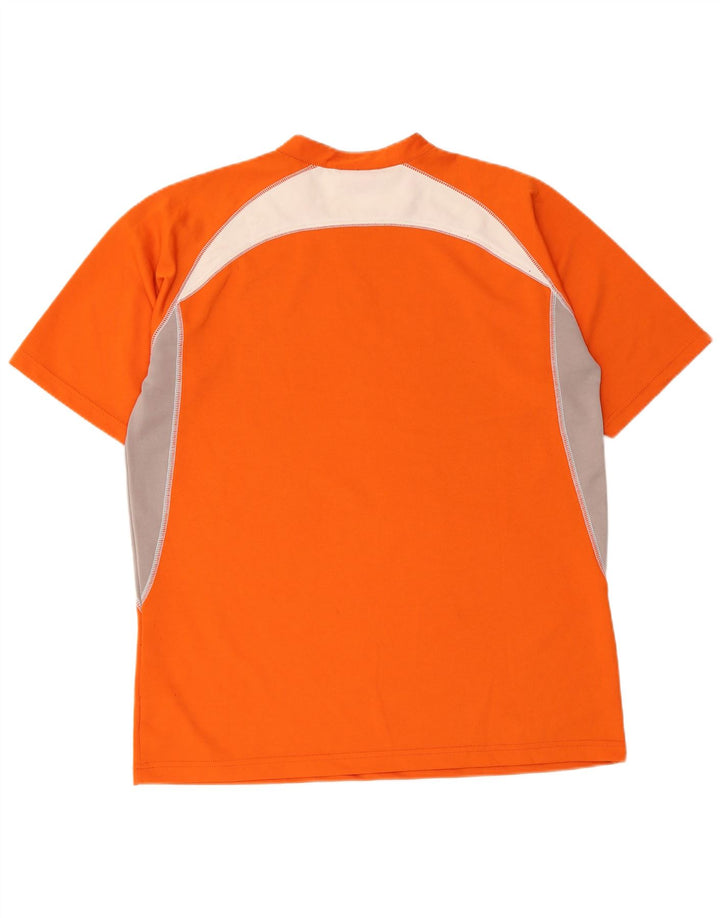 Tricou grafic pentru bărbați Sergio Tacchini Top XL Portocaliu Poliester color bloc