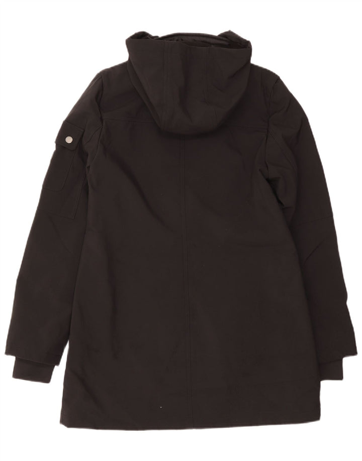 Jachetă parka cu glugă French Connection pentru femei UK 10 Small Black