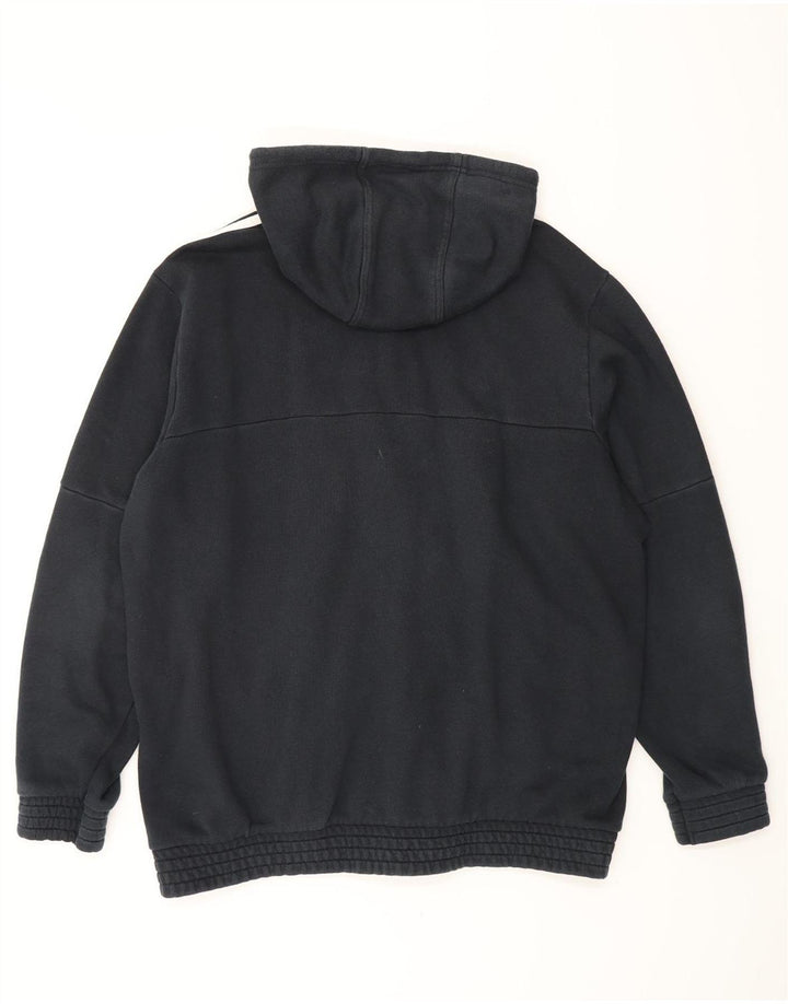 Pulover pentru bărbați ADIDAS Graphic Zip Hoodie XL Bumbac bleumarin