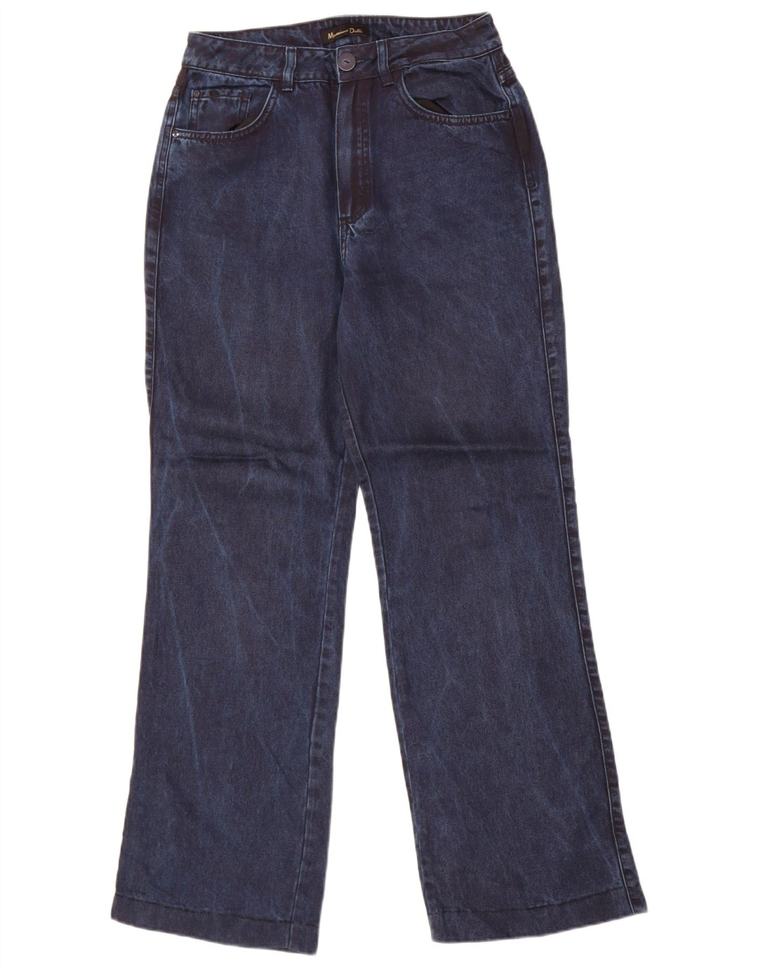 Massimo Dutti blugi bootcut pentru femei EU 36 XS W26 L29 bleumarin Lyocell
