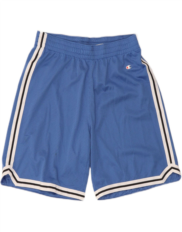 Pantaloni scurți sport Champion pentru bărbați, albastru, poliester color bloc
