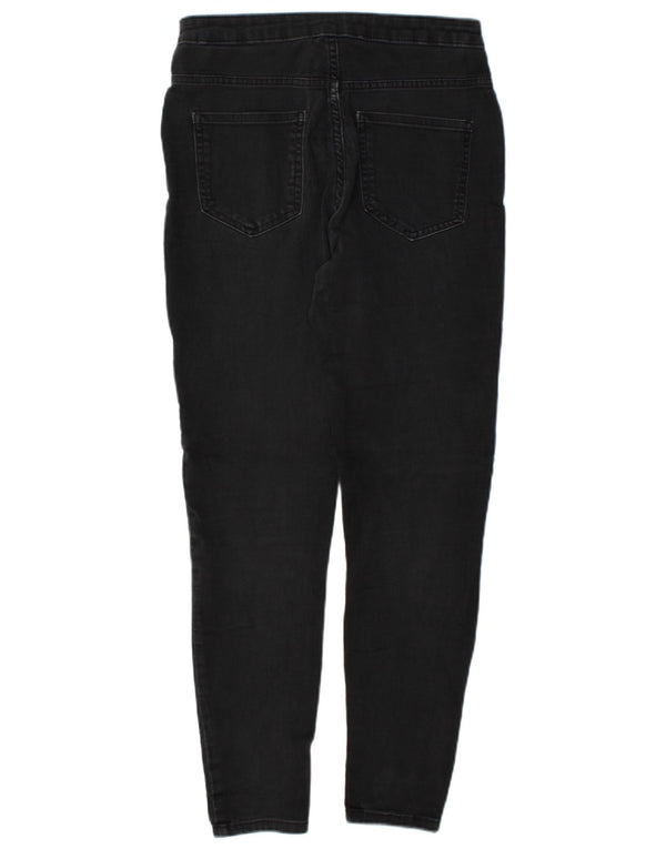 Blugi super skinny pentru femei Marks & Spencer UK 12 Medium W28 L29 bumbac gri