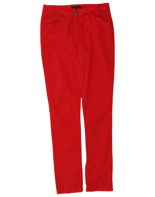 Pantaloni casual subțiri pentru femei Tommy Hilfiger US 6 Medium W28 L32 Bumbac roșu