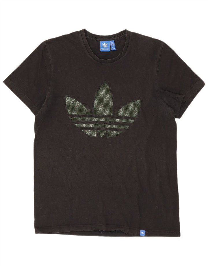 Tricou grafic pentru bărbați Adidas Top mare negru