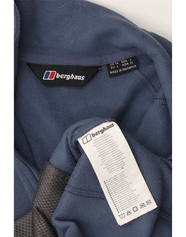 Jachetă fleece pentru femei Berghaus UK 14 Poliester albastru mediu