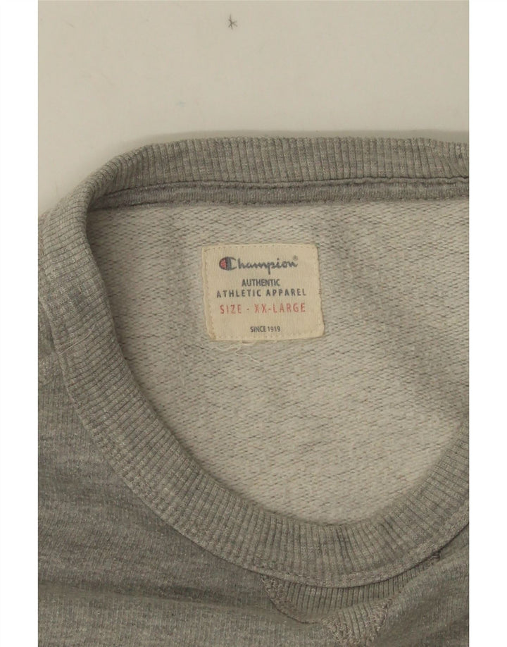 Pulover cu grafic pentru bărbați Champion, 2XL, gri pete