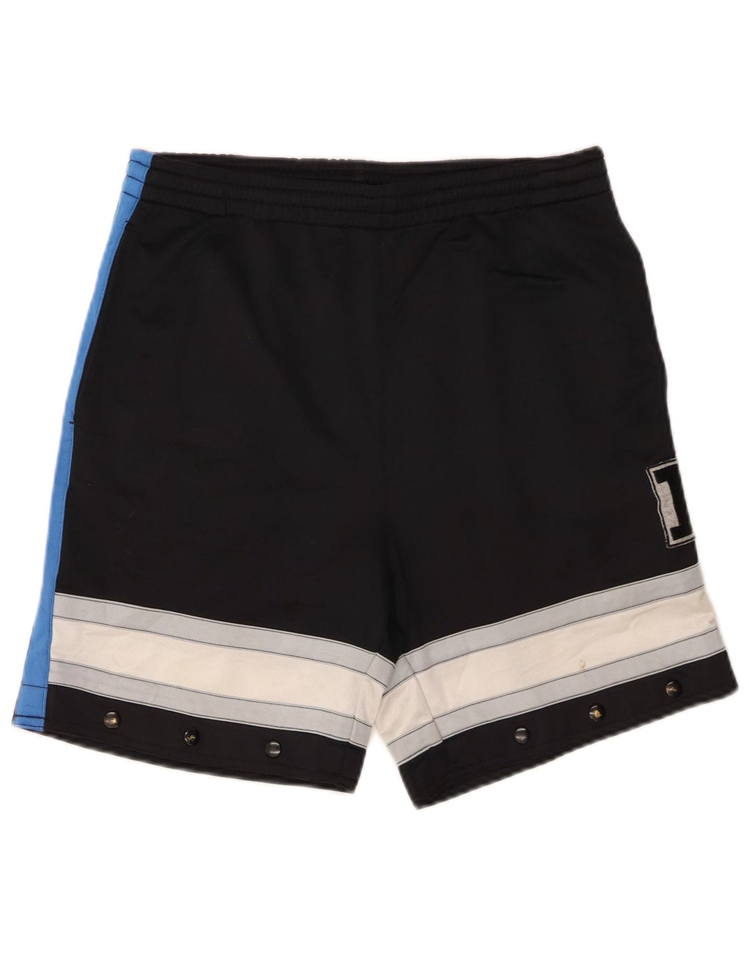 Pantaloni scurți sport Lotto pentru bărbați Marea Britanie 38/40 Poliester color bloc negru mediu