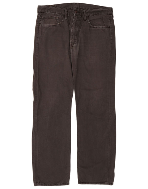 Blugi drepti pentru bărbați Levi's 505 W36 L32 bumbac gri