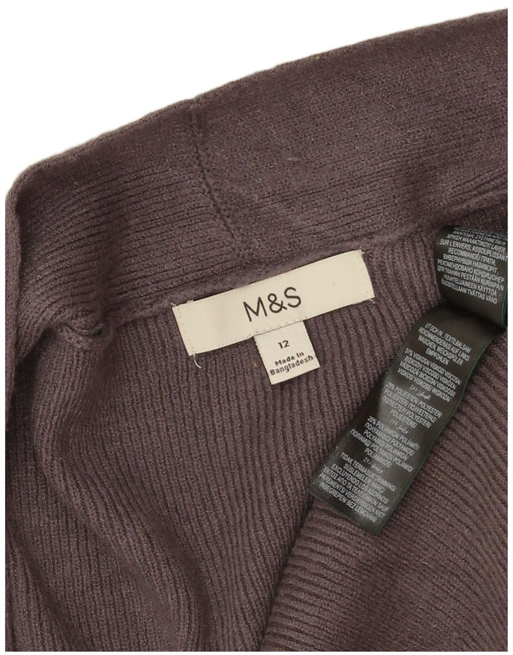 Pulover cardigan deschis pentru femei Marks & Spencer UK 12, gri mediu