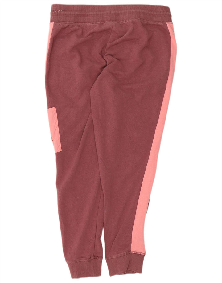 Pantaloni de trening pentru femei Reebok Pantaloni de jogging UK 14 Bumbac roșu mediu