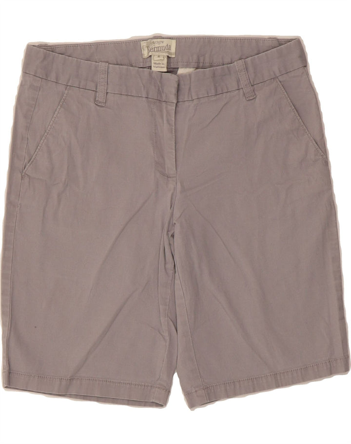 J. CREW Womens Chino Shorts US 4 Small W30  Grey Cotton Vintage J. Crew and Second-Hand J. Crew from Messina Hembry 