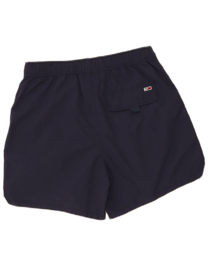 Pantaloni scurți de înot grafic pentru bărbați Tommy Hilfiger, poliamidă, albastru mic