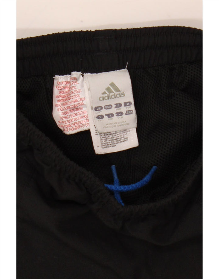 Adidas Băieți Pantaloni Trening Pantaloni Joggeri 9-10 Ani Poliester Negru