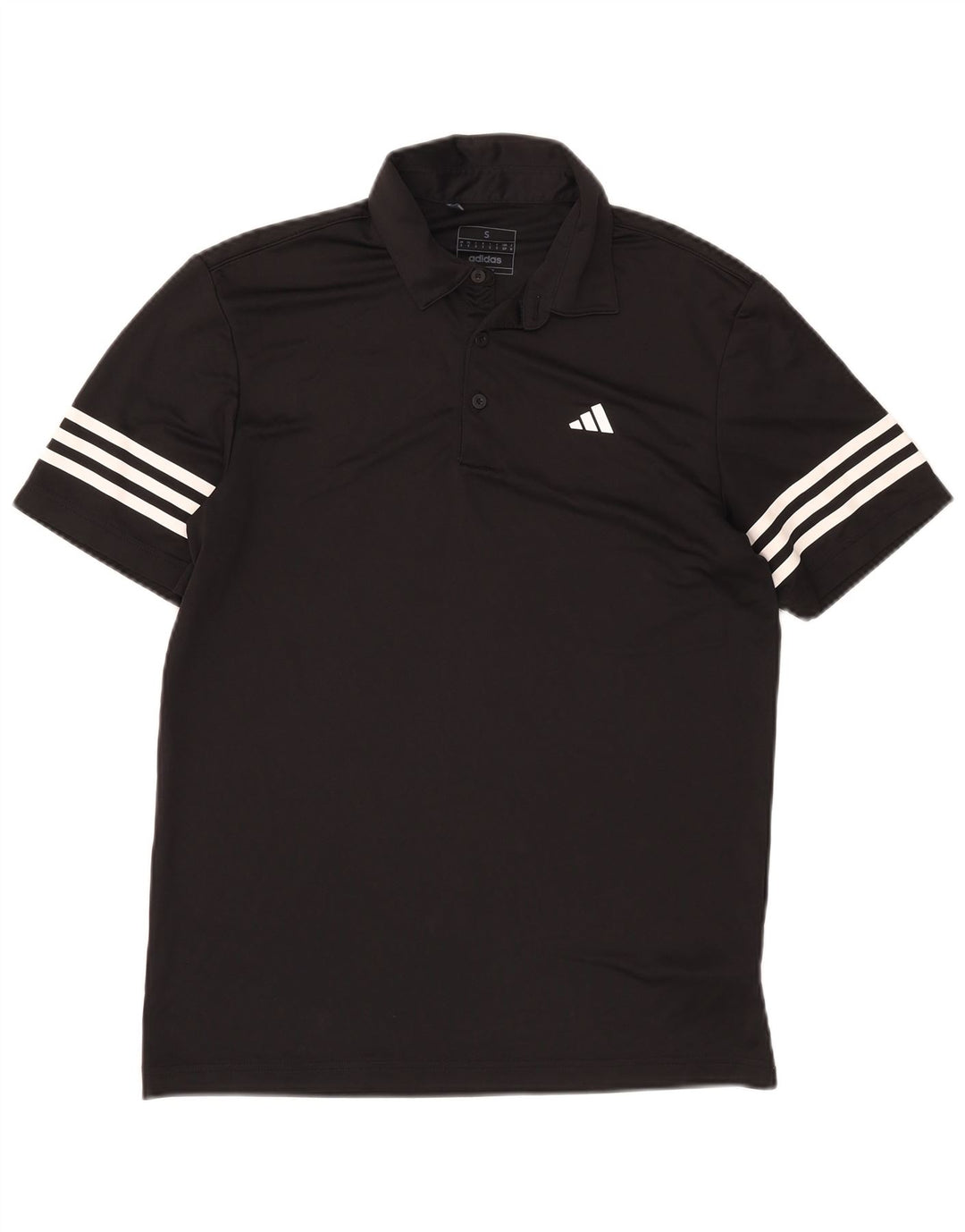 Tricou polo pentru bărbați Adidas Mic Negru Poliester