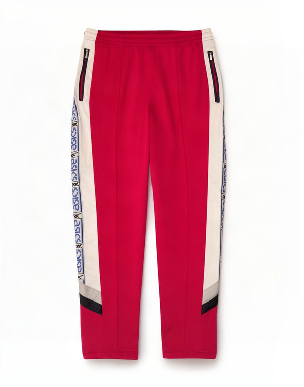 Pantaloni de trening Asics Vintage pentru femei IT 48 XL roz colorblock