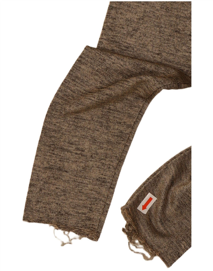 Pulover pentru damă ZARA cu gât roșu, mic, gri