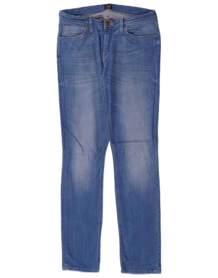 Blugi Lee Jade Slim pentru femei W31 L31 Bumbac albastru