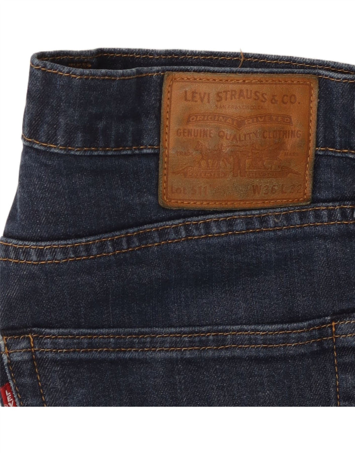 Blugi conici 511 pentru bărbați LEVI'S L36 L32 Bumbac albastru