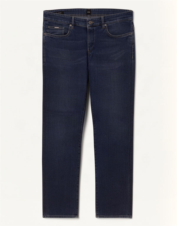 Blugi Hugo Boss Candiani Slim pentru barbati W34 L30 bumbac bleumarin