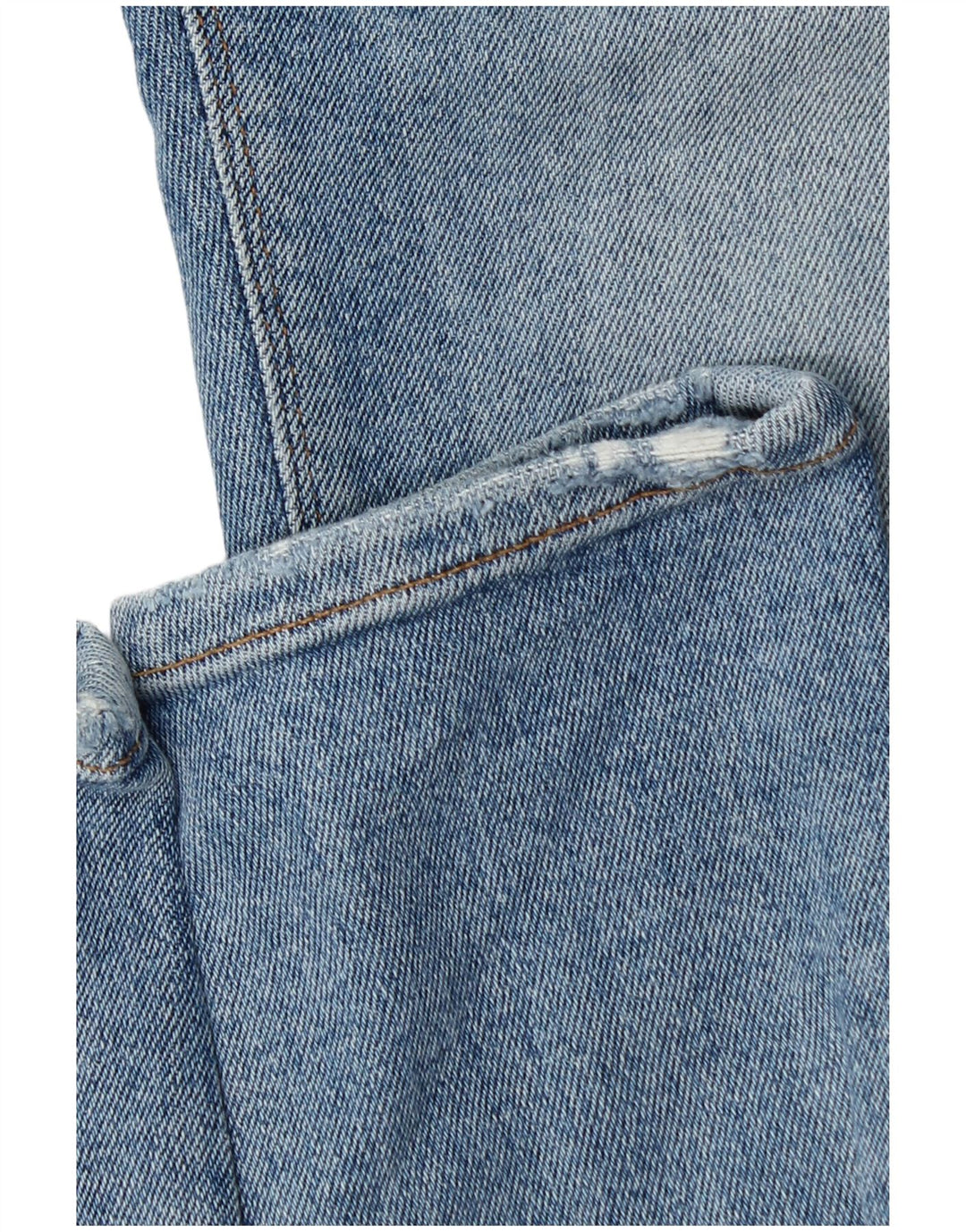 Blugi skinny distressed pentru femei Zara EU 38 Mici L28 L27 Albastru