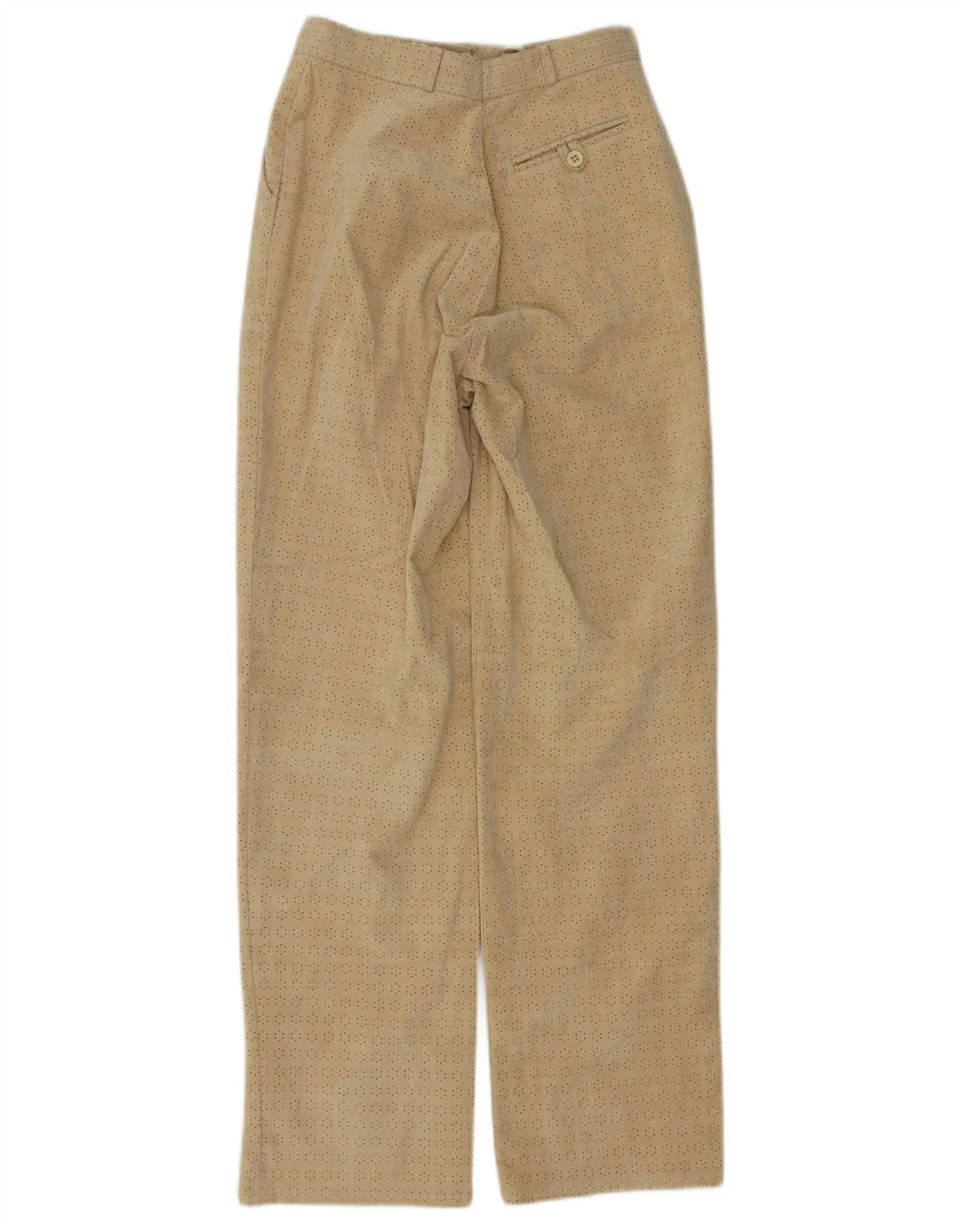 Pantaloni chino drepti pentru femei C & A EU 40 Medium W26 L30 Bej Rayon