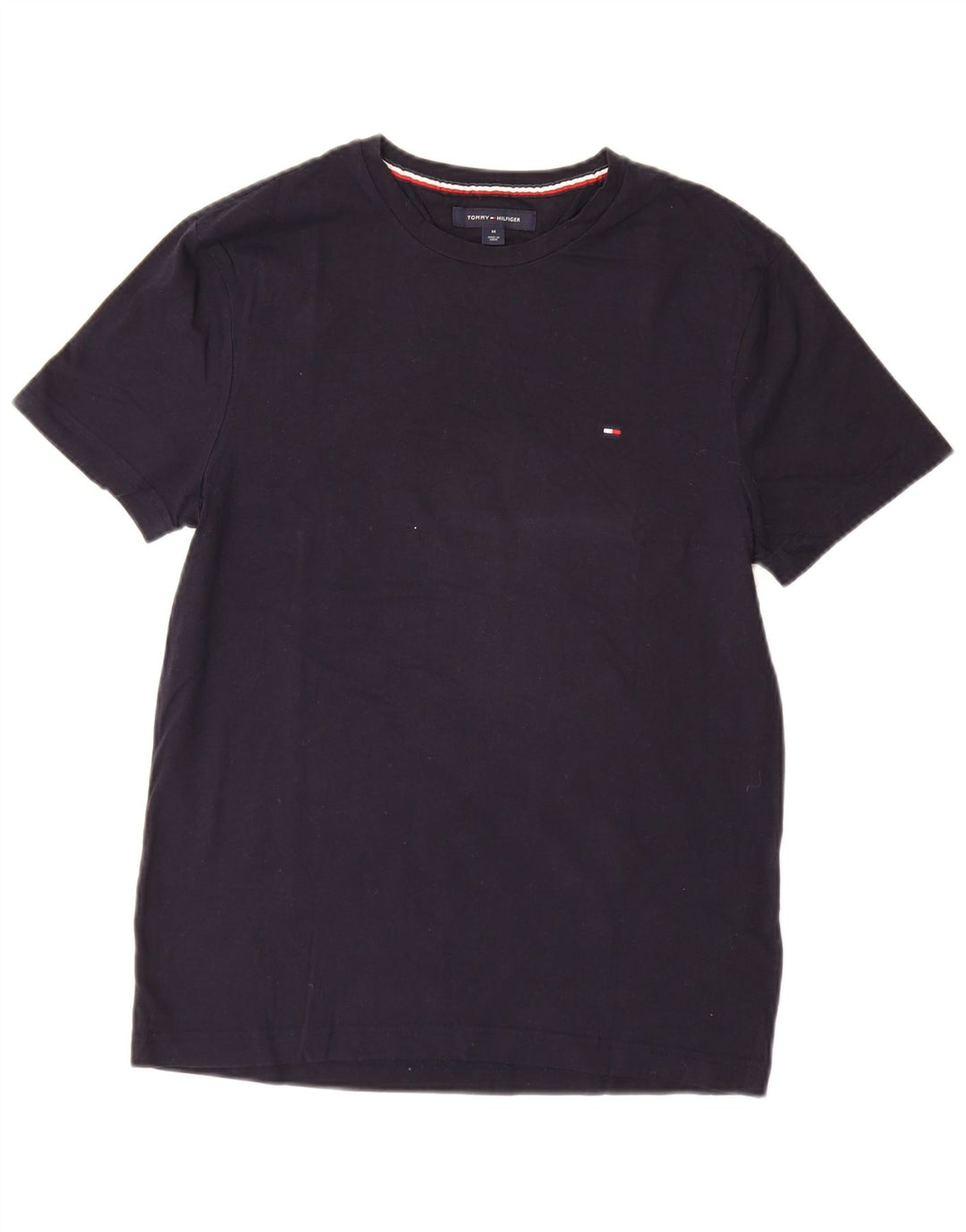 TOMMY HILFIGER Tricou pentru bărbați Stretch Slim Fit Top mediu din bumbac bleumarin