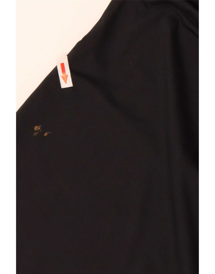 Dkny Tricou polo de golf pentru bărbați, mare, negru, poliester