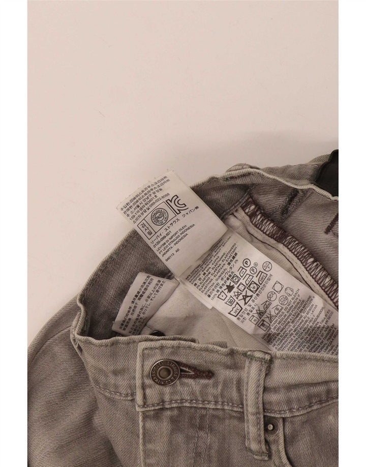 Blugi skinny pentru femei Levi's W29 L32 bumbac gri