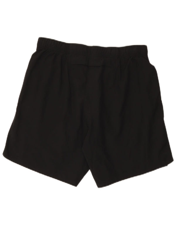 Pantaloni scurți sport Nike Dri Fit pentru bărbați, poliester mediu negru