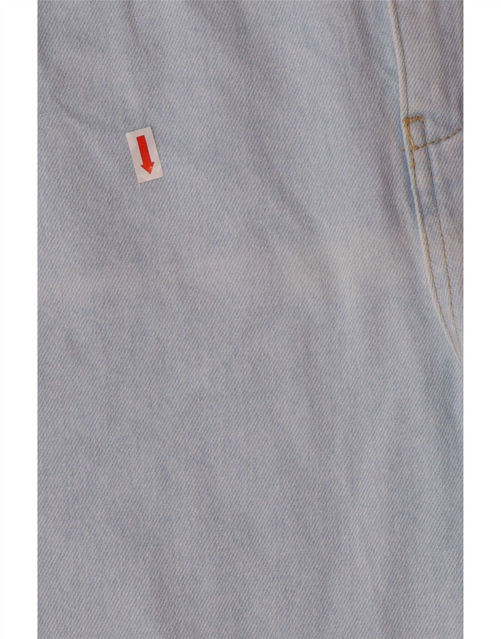 Blugi de damă Zara cu talie înaltă cu picioare largi EU 42 Large W32 L26 Blue Classic