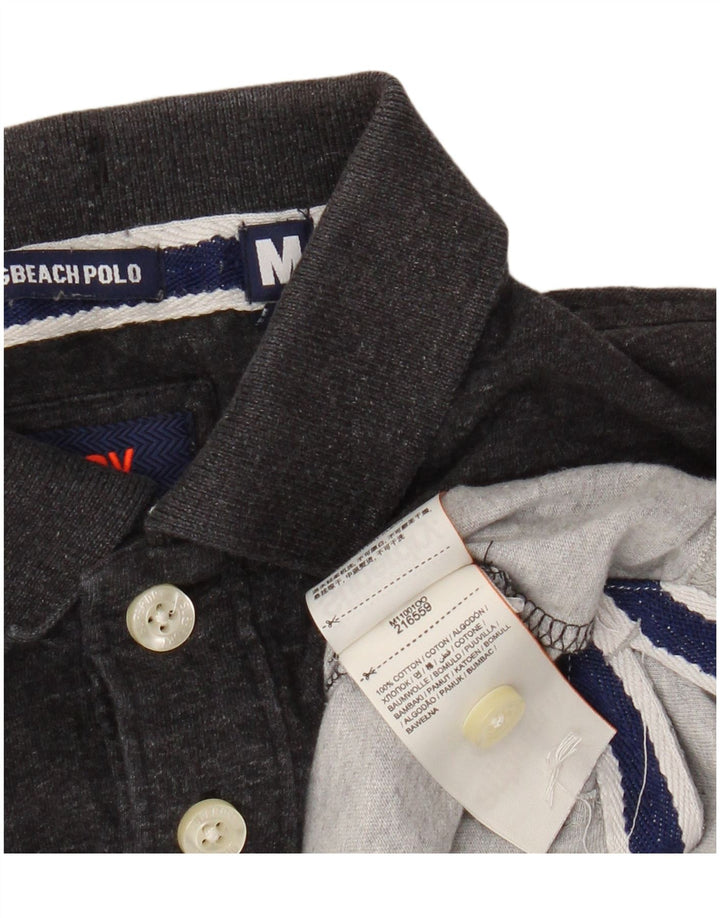 Tricou polo pentru bărbați Superdry, gri mediu, bumbac color bloc