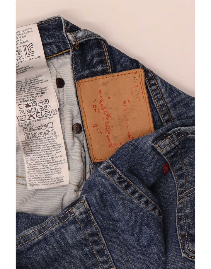 Blugi slim pentru femei Levi's W32 L28 Bumbac albastru
