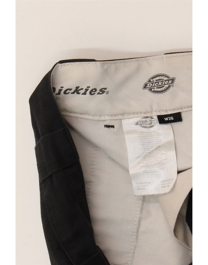 Pantaloni chino pentru femei cu picioare largi Dickies L26 L28 Poliester negru