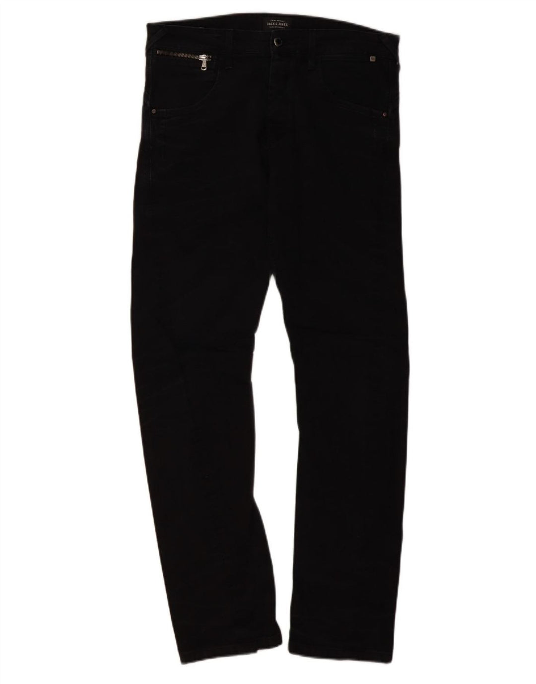 Blugi slim pentru bărbați Jack & Jones W33 L34 negri