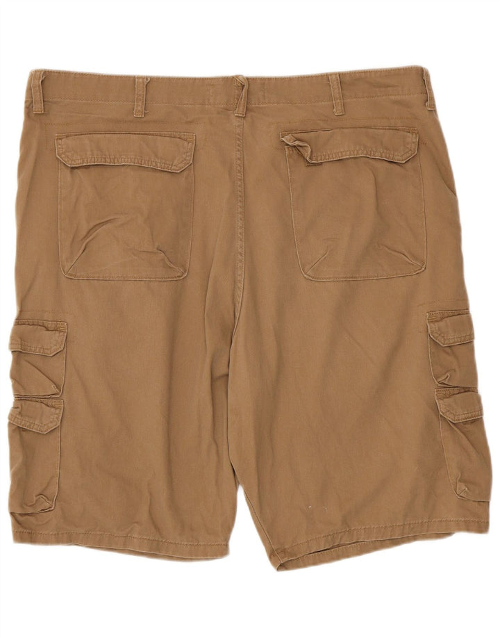 Pantaloni scurți cargo Wrangler pentru bărbați W42 2XL, bumbac maro