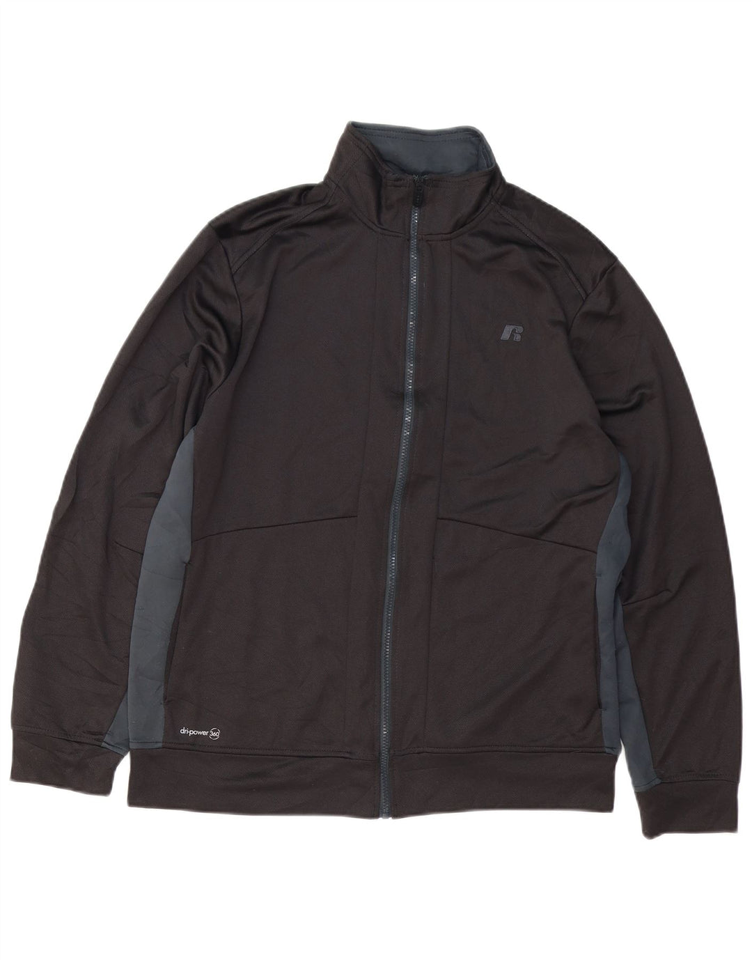 Jachetă de trening pentru bărbați RUSSELL ATHLETIC UK 38/40 Medium Black