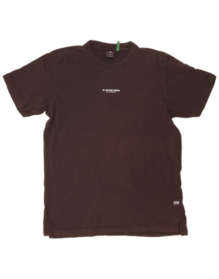 Tricou G-Star pentru bărbați Top mare din bumbac negru