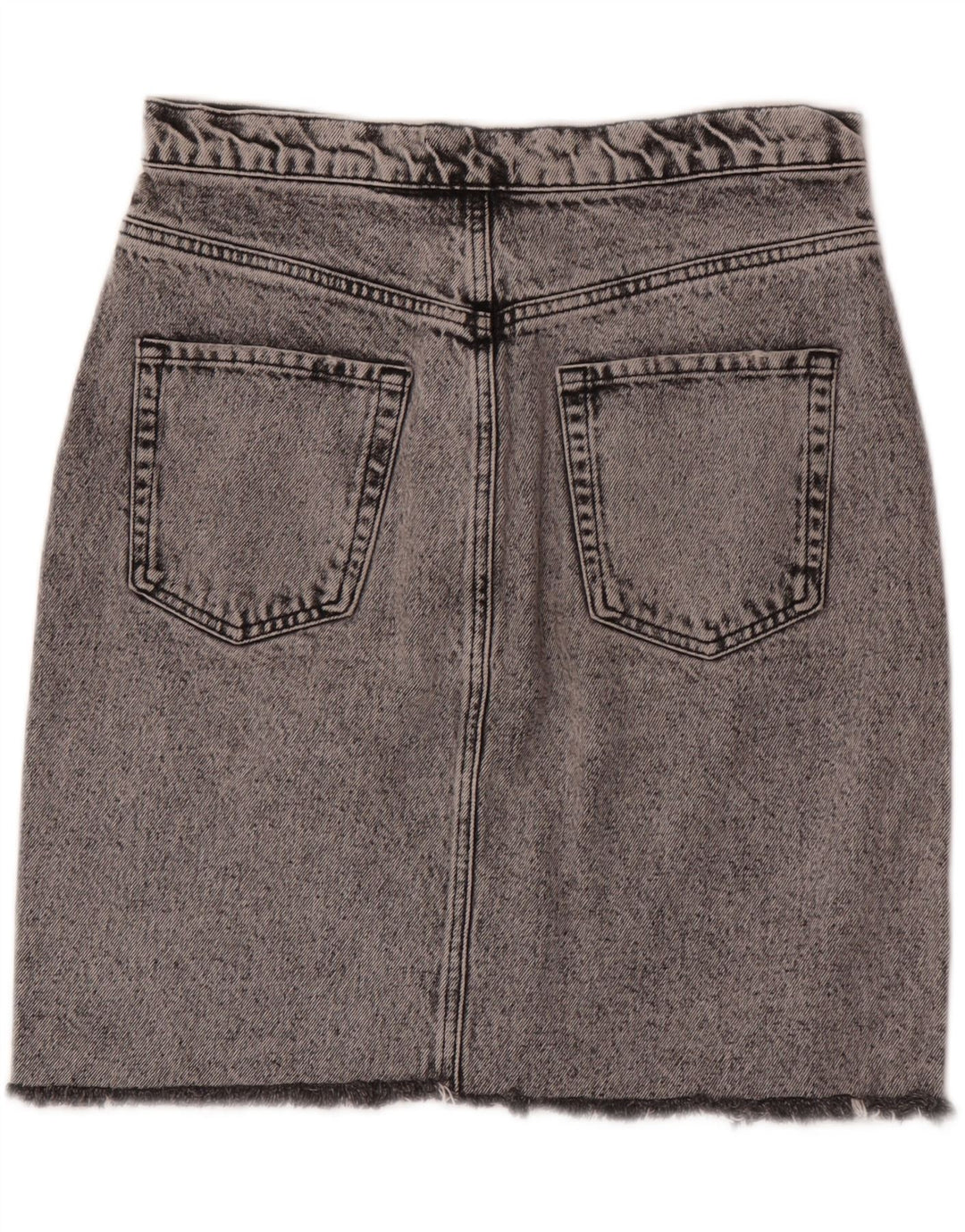 Fusta de blugi pentru femei Zara mare W30 gri