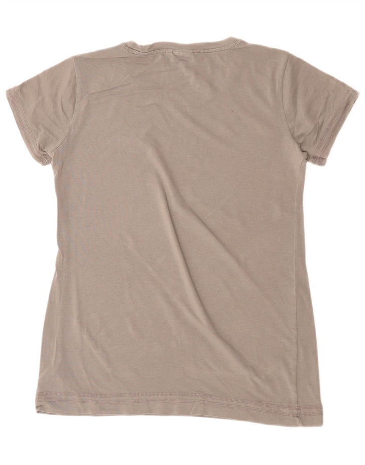 Tricou grafic CONVERSE pentru femei, UK 18 XL, bumbac gri