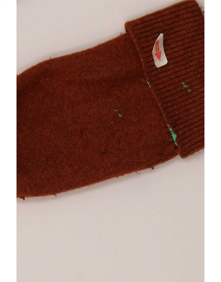 White Stuff Pulover cardigan deschis pentru femei UK 14 mare, maro, nailon
